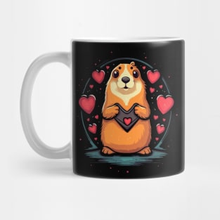 Prairie Dog Valentine Day Mug